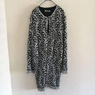 [ AMBITIOUS ] 앰비셔스 전체 레이스 겉옷 꽃무늬 고급 깔끔함