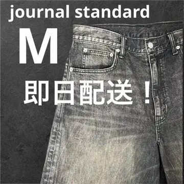 [ journal standard ] 데님 탭 캐논/블랙/M