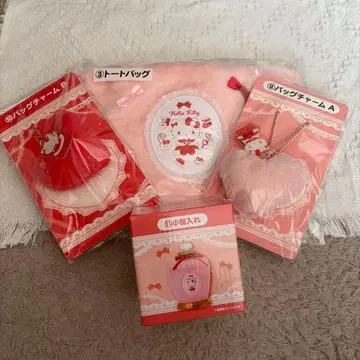 헬로키티 토트백과 참 세트