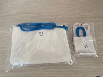 그레고리 화이트 숄더백과 참 세트