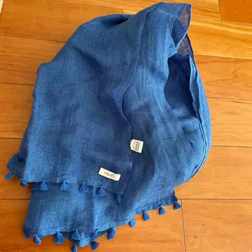 Mia Zia 파랑 태슬 포함 스톨