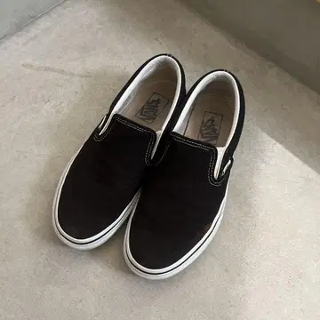 Vans 블랙 슬립온