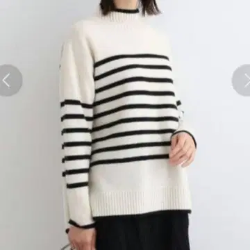 INDIVI 캐시미어 혼방 스웨터