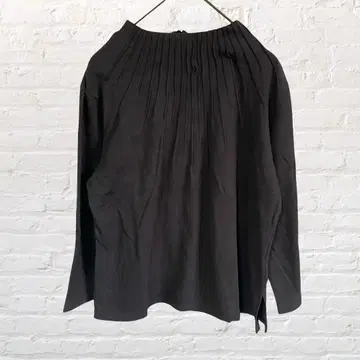 9986 NATURAL BASIC 긴팔 티셔츠 블랙 M 깔끔한