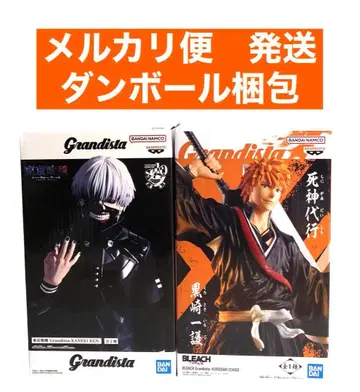 Grandista 피규어 BLEACH 쿠로사키 이치고 도쿄구울 카네키 켄