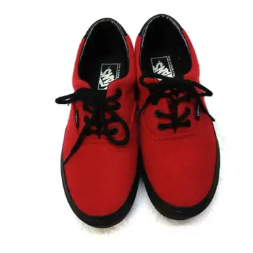 VANS 레드 스니커즈