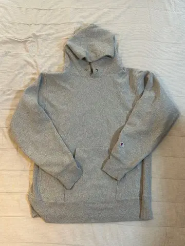 챔피온 단 빨간색 택 복각 USA제 리버스 위브 12.5oz