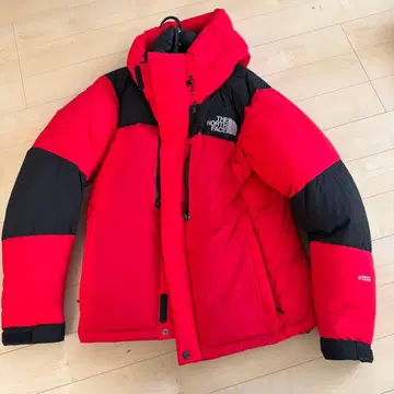 THE NORTH FACE 다운 자켓 L 사이즈 레드/블랙