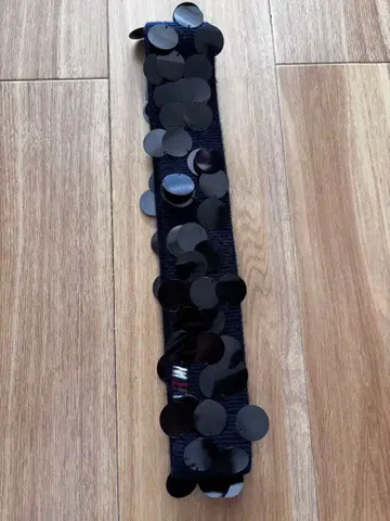 extreme cashmere 스팽글 벨트