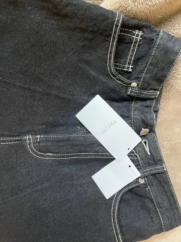 시착만 한 상품 하이웨스트 와이드 팬츠