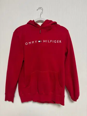 TOMMY HILFIGER 맨투맨 후드 부착 속기모