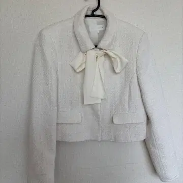 ZARA 텍스처 트위드 블레이저 졸업식 입학식 세레모니 아우터