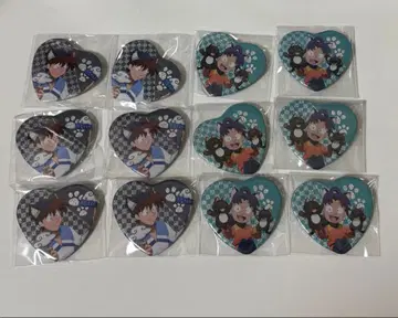 닌타마 란타로 난자타운 하트 캔뱃지 도이 한스케 셋츠노 키리마루