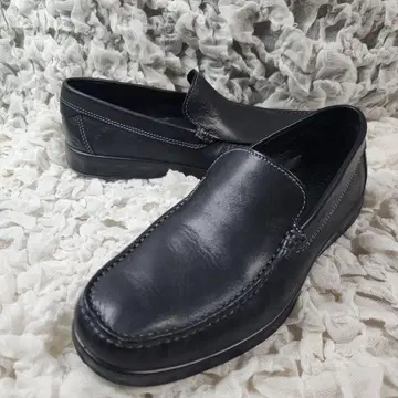 미사용 에코 S LITE MOC 슬립온 모카 가죽 신발