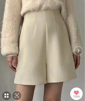 Louere 하이웨스트 숏팬츠