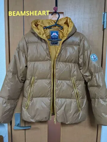 BEAMS HEART 후드 부착 다운 자켓 사이즈 1