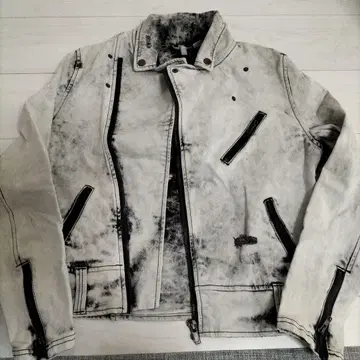 H&M 데미지 가공 데님 자켓 S 사이즈