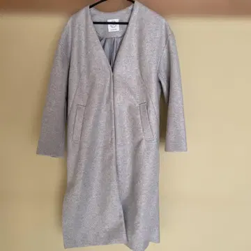Lin & Red SEASON REASON 그레이 롱 코트