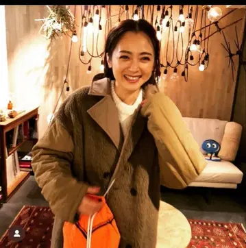 CLANE 리버서블 보아 코트