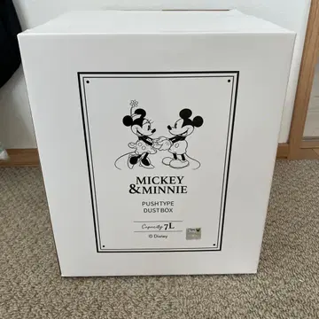 [ 새상품, 미개봉 ] 미키&미니 더스트 박스 7L