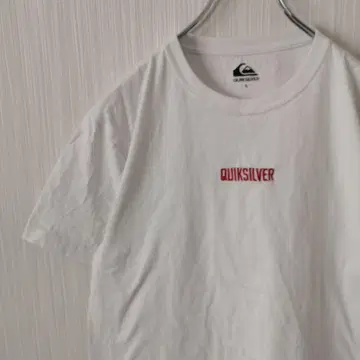 퀵실버 T셔츠 반팔 로고