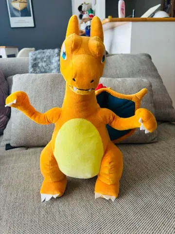 포켓몬 리자몽 봉제 인형 약 40cm 사이즈