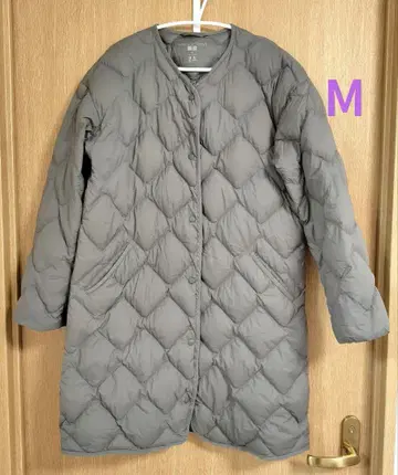 유니클로 울트라 라이트 다운 릴랙스 코트 M