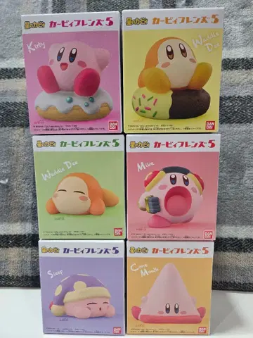 별의 커비 커비프렌드 5종 6종 세트 미개봉 새상품