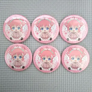 키사키 팥 캔뱃지 6개 묶음 판매