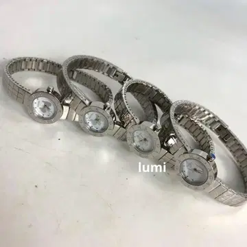 AGATHA 아가타 시계 세트 실버 여성용 브랜드