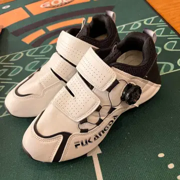 미사용 새상품 골프화 화이트/블랙