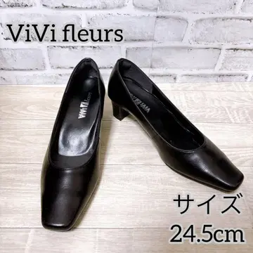 [ ViVi fleurs ] 비비 플뢰르 ( 24.5cm ) 펌프스 블랙
