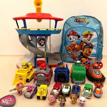 파우 패트롤 파우 스테이션 비클 피규어 세트 일본 미발매 포함