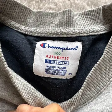 Champion 그레이 맨투맨