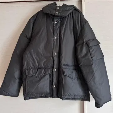 COMME CA ISM 블랙 다운 자켓 M