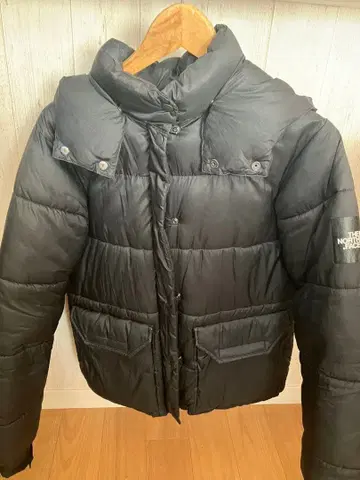 THE NORTH FACE 블랙 여성용 다운 자켓 M