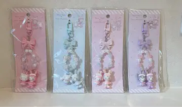 메조피아노 산리오 콜라보 키링 베리에짱 전 4종 세트