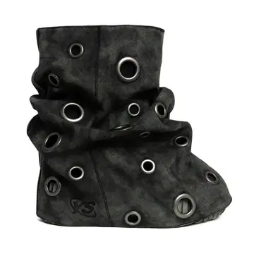 YELLO 부츠 MERCURIO SHORT BOOTS 그레이