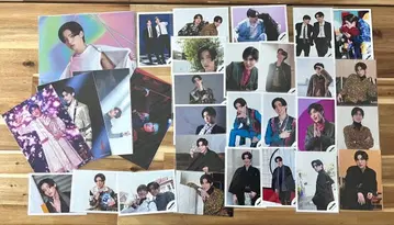 Snow Man 메구로 렌 사진, 클리어 파일 세트