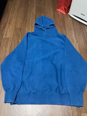 BLUE BLUE JAPAN 후드 부착 후드티 사이즈 3 새상품급