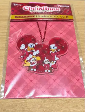 디즈니 크리스마스 아크릴 키링 세트