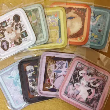 Eevee Collection 이브이 컬렉션 코스터 전 9종 세트