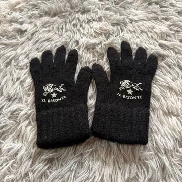 IL BISONTE 장갑 블랙