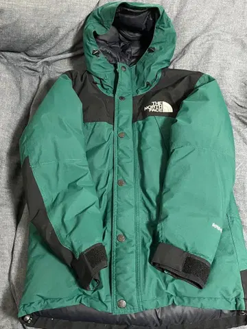 THE NORTH FACE 다운 자켓 S 그린/블랙