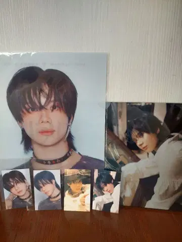 TAEMIN Veil 가챠가챠 클리어 파일 회장 한정판 트레이딩 카드