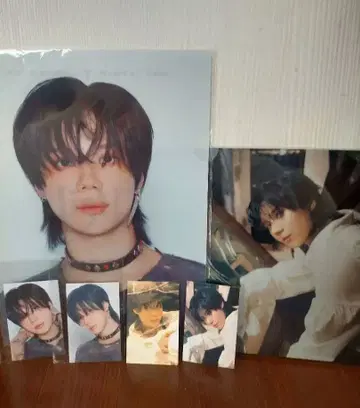 TAEMIN Veil 가챠가챠 클리어 파일 회장 한정판 트레이딩 카드