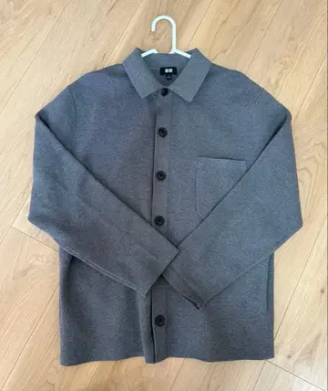 UNIQLO 밀라노 리브 셔츠 가디건 M