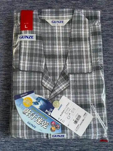 새상품 GUNZE SF2040 긴팔 파자마 L 사이즈
