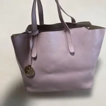 FURLA 토트백 가죽 핑크