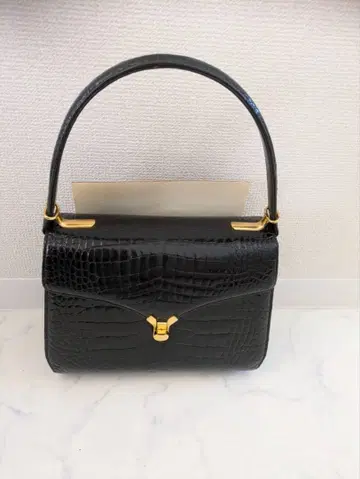 블랙 포멀 백 크로커다일